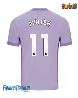 Brighton Yankuba Minteh #11 Tricou Fotbal Replică 2025-26 Barbati Deplasare
